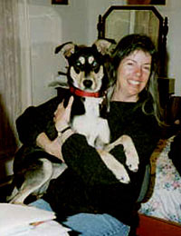 Daphne (dog) and me